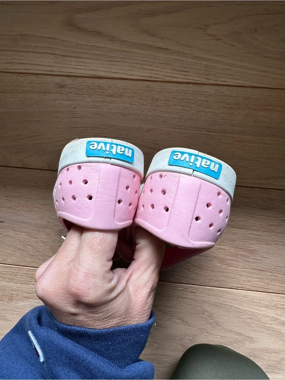 Native Kids Pink Slip-On Water-Friendly Mary Jane Shoes size C11